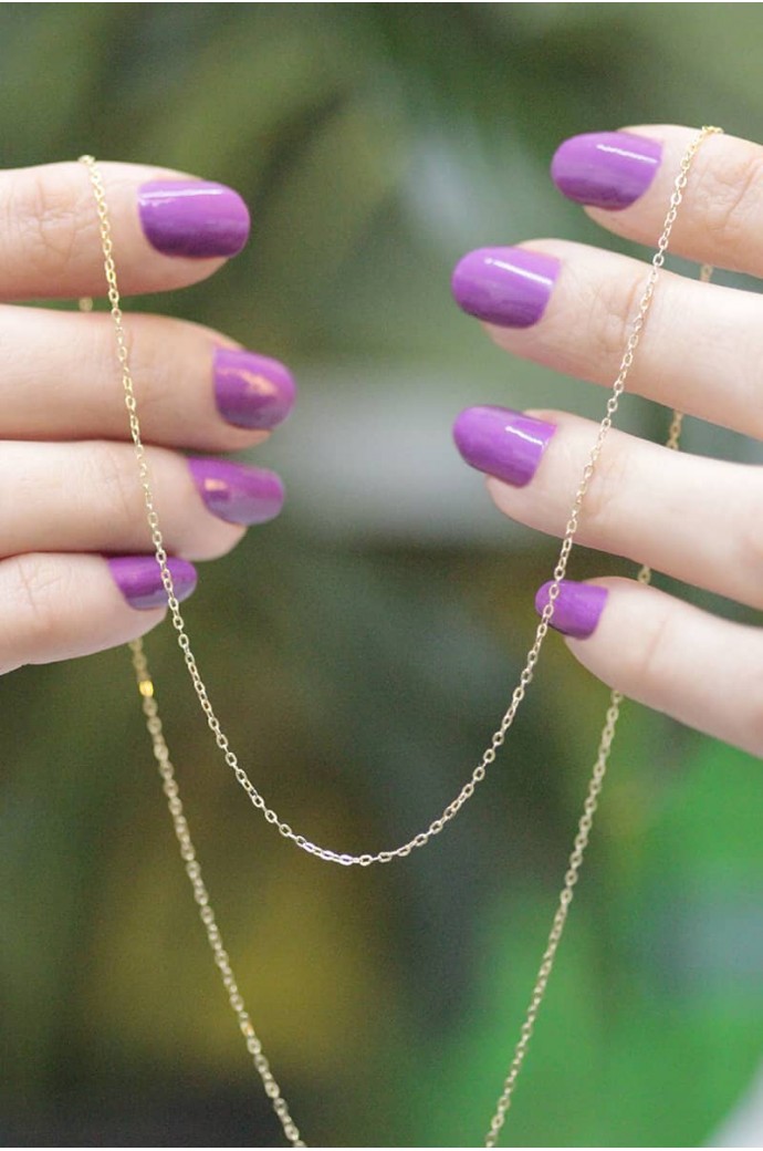 Altın Zincir Kolye 25'lik Forse 8 Ayar 0,76 gr