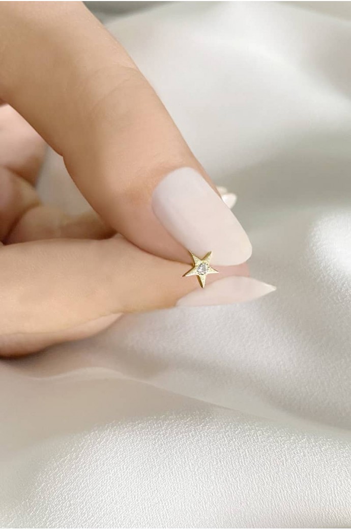 Altın Hızma Pirsing 14 Ayar 0,15gr