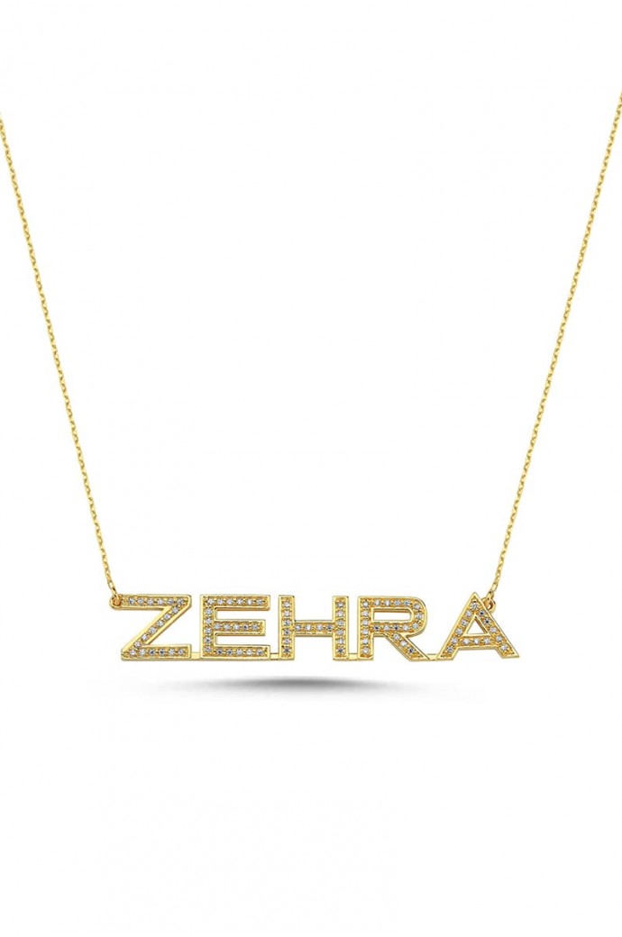 İsimli Altın Kolye Zehra 14 Ayar 4,10 gr 