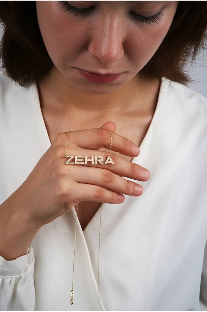 İsimli Altın Kolye Zehra 14 Ayar 4,10 gr 