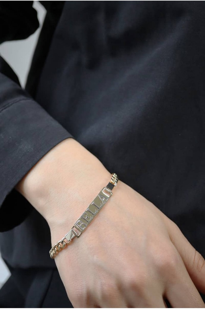 İsimli Altın Bileklik Bella 14 Ayar 5,90 gr 