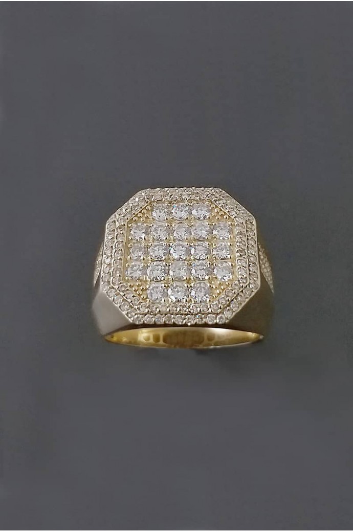 Erkek Yüzüğü Pırlantalı 0,95 Karat Erkek Yüzüğü Pırlantalı 0,95 Karat