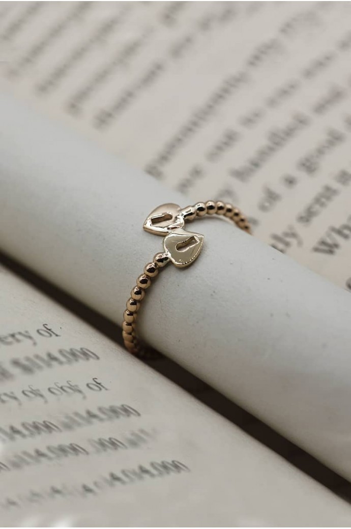 Günlük Minimal Rose Altın Yüzük 8 Ayar 1,12 gr