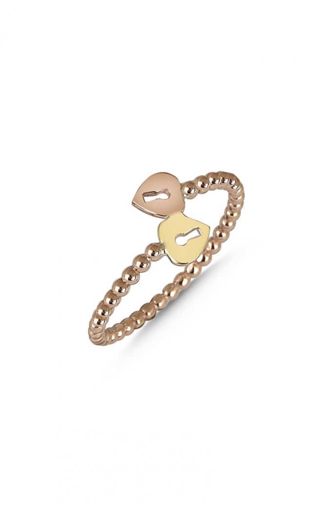 Günlük Minimal Rose Altın Yüzük Günlük Minimal Rose Altın Yüzük