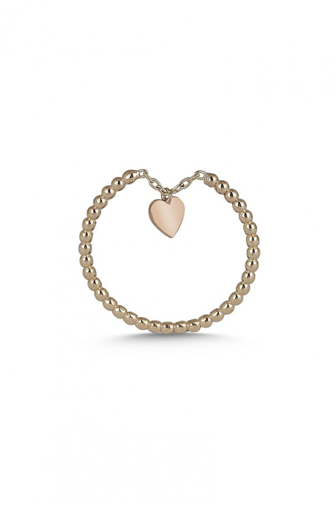 Günlük Minimal Rose Altın Yüzük Günlük Minimal Rose Altın Yüzük