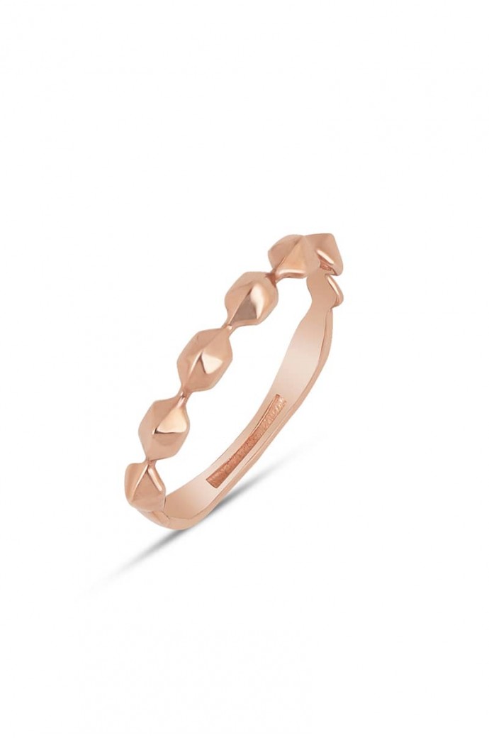 Günlük Minimal Rose Altın Yüzük Günlük Minimal Rose Altın Yüzük